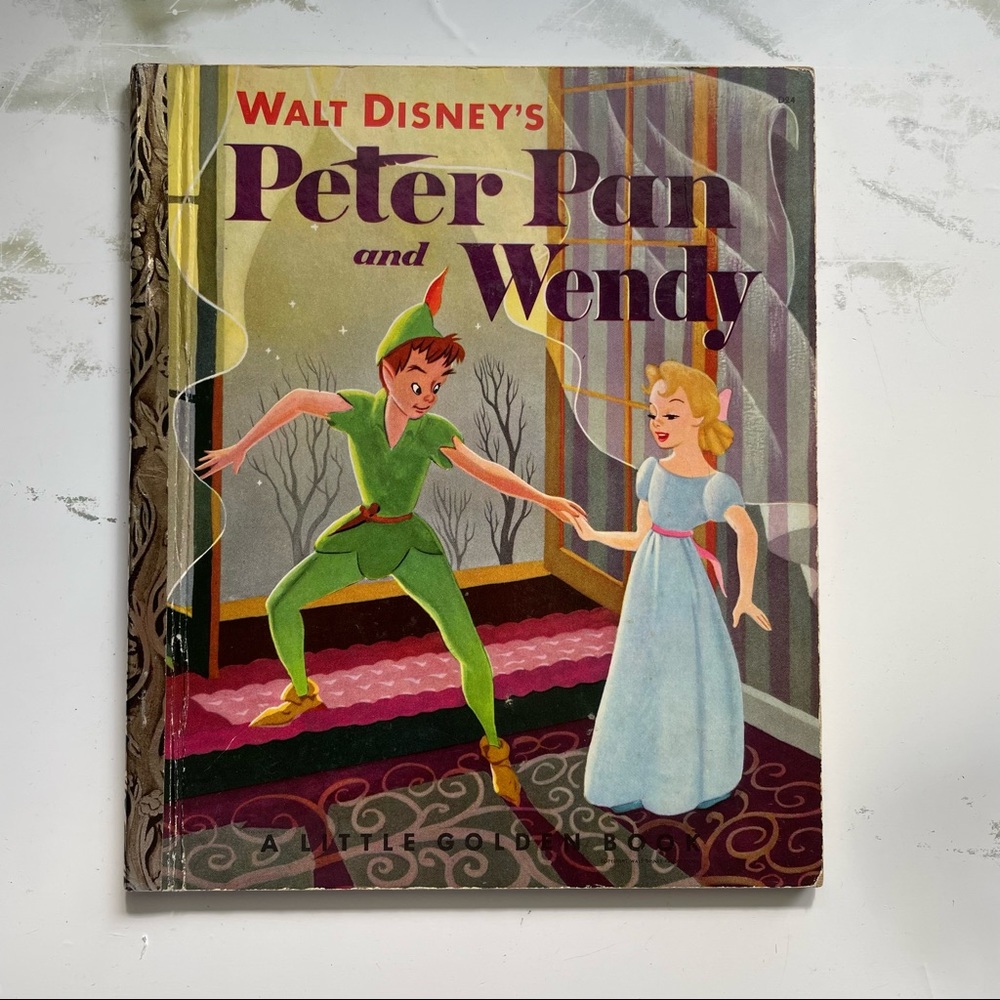 A Little Golden Book - Walt Disney's Peter Pan and Wendy